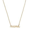 Worn Gold Mama Script Delicate Chain Necklace, 16" -Hallmark Gift Shop Worn Gold Mama Script Chain Necklace 24264NGDMA 01