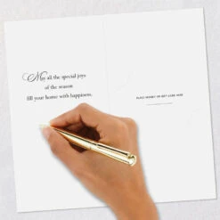 Hallmark Wreath On Red Door Money Holder Christmas Cards, Pack Of 10 -Hallmark Gift Shop Wreath on Red Door Money Holder Christmas Cards 899XMH9115 06