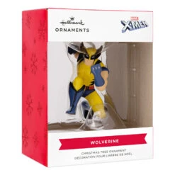 Marvel Studios X-Men Wolverine Hallmark Ornament -Hallmark Gift Shop XMen 97 Wolverine Christmas Ornament 3HCM3423 08