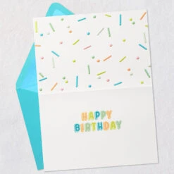 Hallmark Yay Birthday Card For Kids -Hallmark Gift Shop Yay Lettering and Confetti Kids Birthday Card 759LAD2948 03