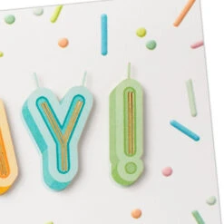 Hallmark Yay Birthday Card For Kids -Hallmark Gift Shop Yay Lettering and Confetti Kids Birthday Card 759LAD2948 04