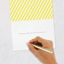 Hallmark Loads AndLoads Of Fun Birthday Card For Kids -Hallmark Gift Shop Yellow Construction Vehicles Kids Birthday Card 659LAD4864 06