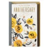 Hallmark Surrounded By Loving Wishes Anniversary Card For Couple -Hallmark Gift Shop Yellow Flowers Anniversary Card for Couple 699AVY3114 01