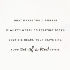 Hallmark You're One Of A Kind Birthday Card -Hallmark Gift Shop Yellow Lemons on White Birthday Card 799HBD4877 03