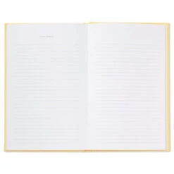 Hallmark While I Was Waiting Prompted Pregnancy Journal -Hallmark Gift Shop Yellow Prompted Pregnancy Journal 1BBA4141 07