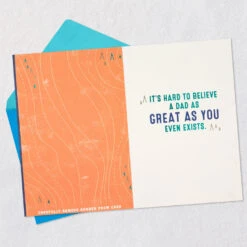 Hallmark Man, Myth And Legend Funny Father's Day Card With Removable Banner -Hallmark Gift Shop Yeti Sasquatch Fathers Day Card with Banner 899FHE9162 03