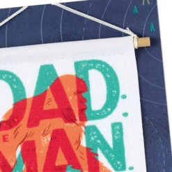 Hallmark Man, Myth And Legend Funny Father's Day Card With Removable Banner -Hallmark Gift Shop Yeti Sasquatch Fathers Day Card with Banner 899FHE9162 04