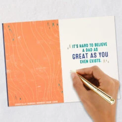 Hallmark Man, Myth And Legend Funny Father's Day Card With Removable Banner -Hallmark Gift Shop Yeti Sasquatch Fathers Day Card with Banner 899FHE9162 07