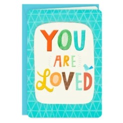 Hallmark 16" You Are Loved Jumbo Love Card