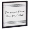 Hallmark You Are So Loved Framed Quote Sign, 12x12 -Hallmark Gift Shop You Are So Loved Linen and Wood Quote Sign 1SNN1031 01