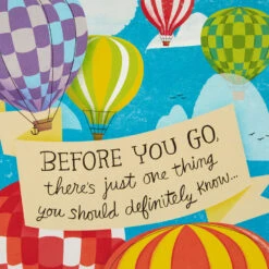 Hallmark 16" Hot Air Balloons Pop-Up Jumbo Goodbye Card -Hallmark Gift Shop Youll Be Missed Balloon Goodbye Card 1499CBG1018 05