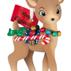 Hallmark Vintage Greetings 2026 Exclusive Ornament -Hallmark Gift Shop Young Reindeer Keepsake Ornament 5QXC5637 06
