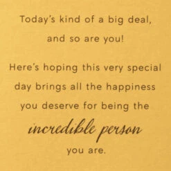 Hallmark All The Happiness You Deserve Year Of The Monkey Birthday Card -Hallmark Gift Shop Zodiac Monkey FoldOut DieCut Birthday Card 699SAY1031 03