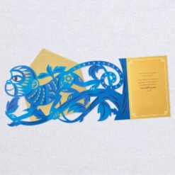 Hallmark All The Happiness You Deserve Year Of The Monkey Birthday Card -Hallmark Gift Shop Zodiac Monkey FoldOut DieCut Birthday Card 699SAY1031 04
