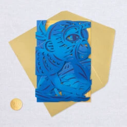 Hallmark All The Happiness You Deserve Year Of The Monkey Birthday Card -Hallmark Gift Shop Zodiac Monkey FoldOut DieCut Birthday Card 699SAY1031 06