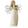Willow Tree® Angel Of Friendship Animal Lover Figurine -Hallmark Gift Shop willow tree angel of friendship animal lover figurine root 26011 1470 1