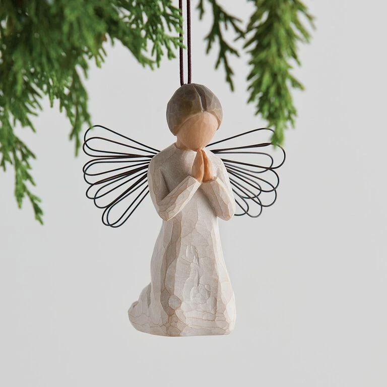 Willow Tree® Angel Of Prayer Ornament 4 Willow Tree® Angel Of Prayer Ornament - Image 2