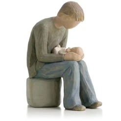 Willow Tree® New Dad Fatherhood Baby Figurine